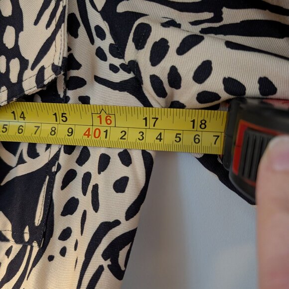 FARM RIO Mixed Midnight Leopards Midi Dress, size S - Picture 6 of 16